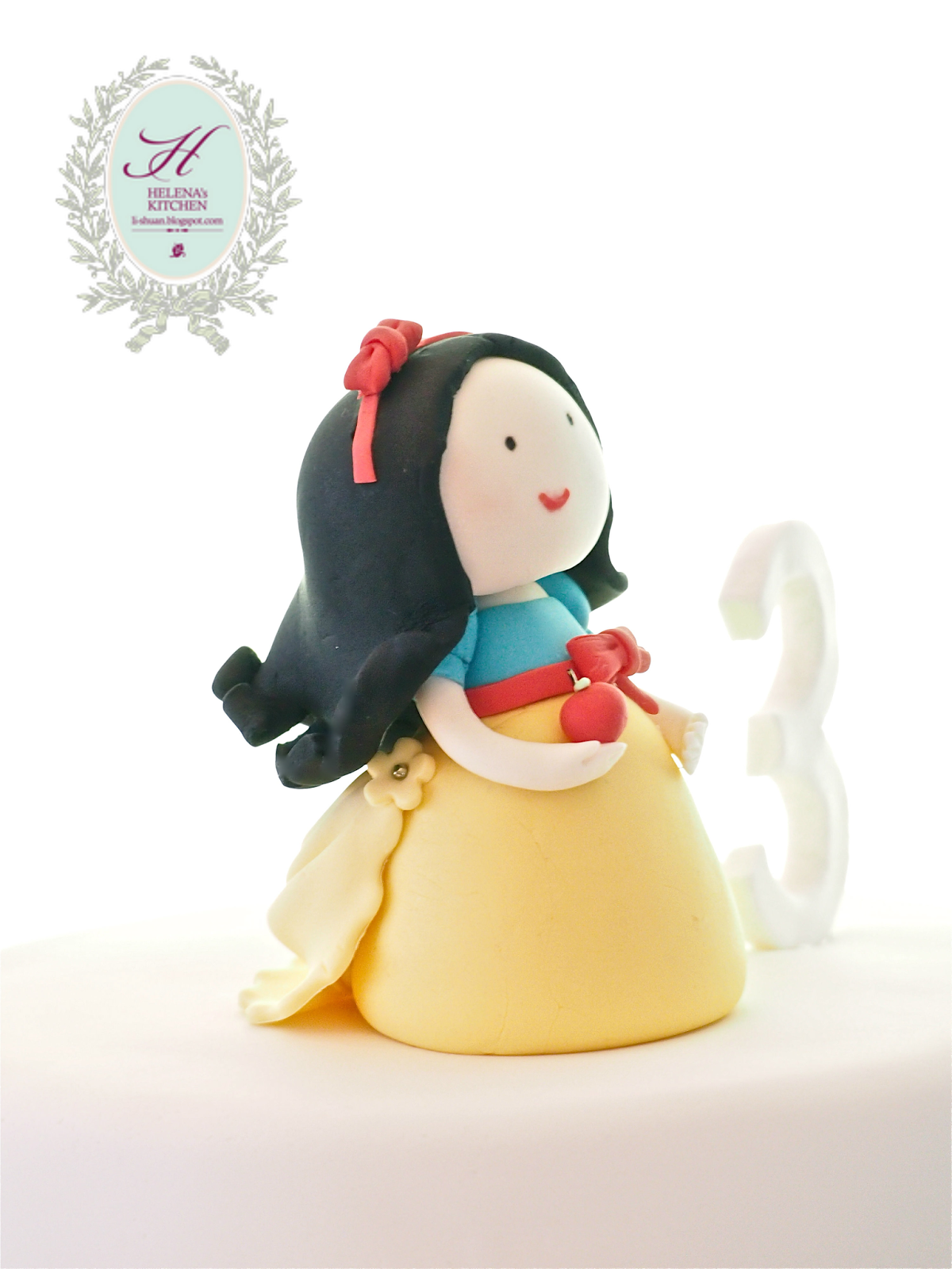 【Benny cake】白雪公主蛋糕 | The Snow White Cake_哔哩哔哩_bilibili