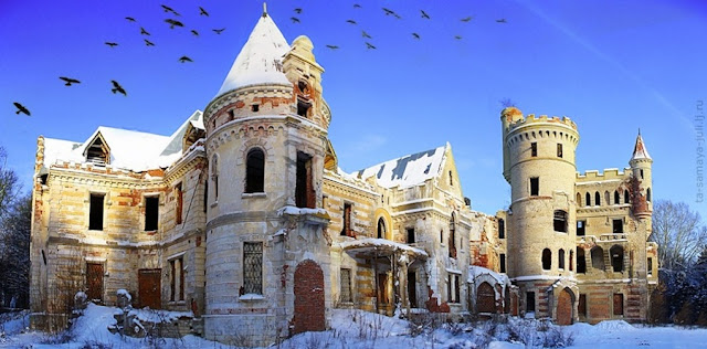 Castillos abandonados, Finca rural en Muromtsevo, Rusia