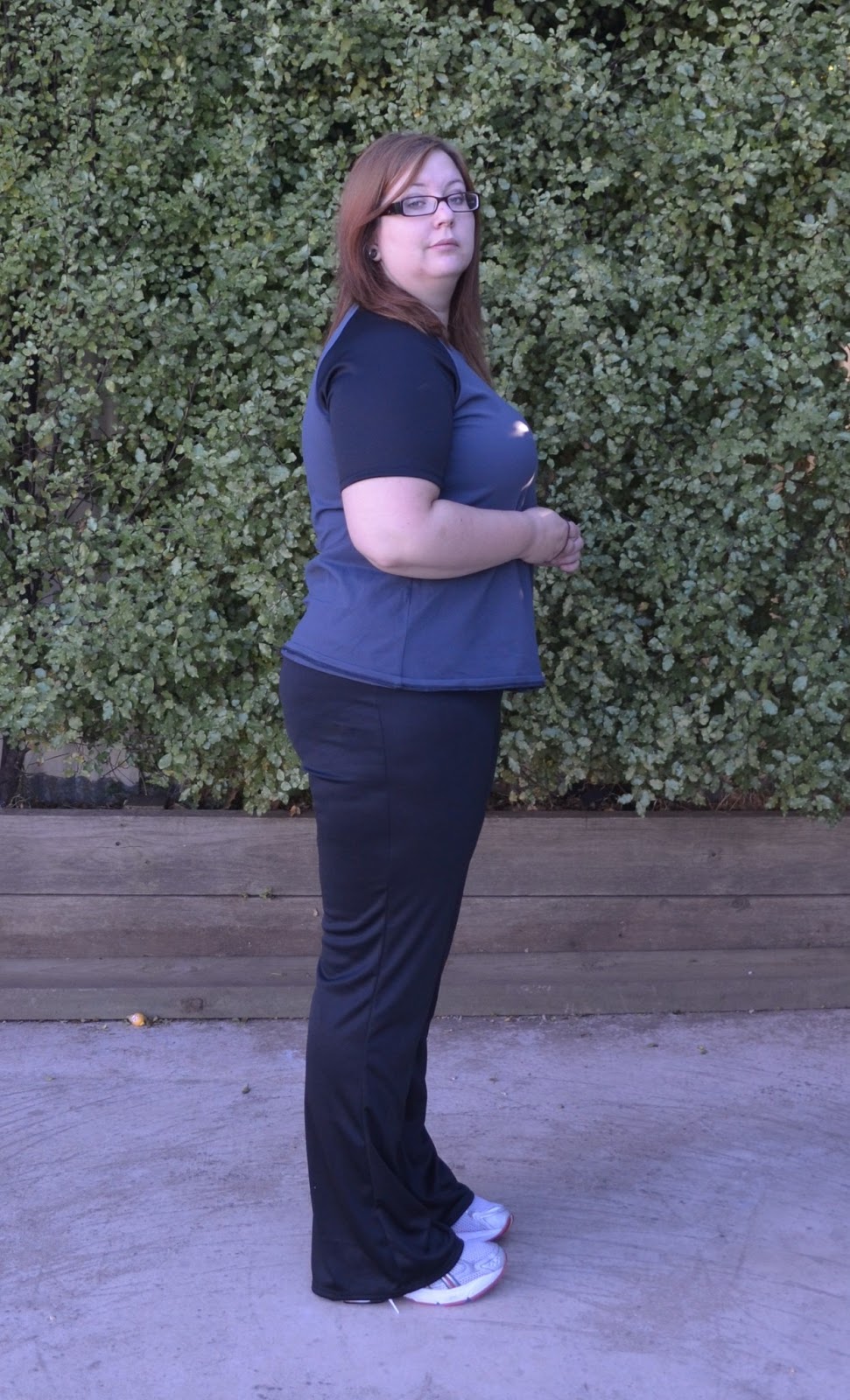 running bare yoga pants