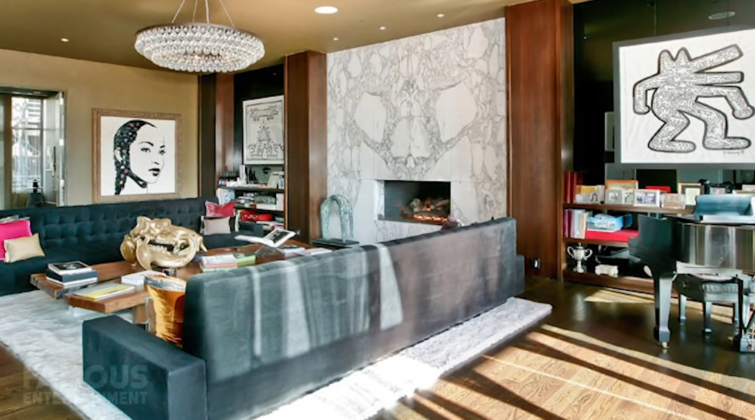 59 Interior Design Photos vs. Alicia Keys & Swizz Beats $20.8 Million Razor Luxury Mansion Tour