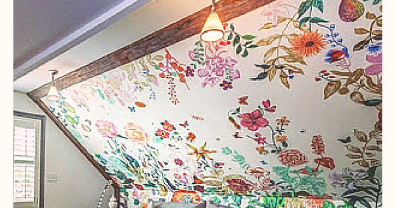 Tnwallpaperhanger Wallpapering Project Tnwallpaperhanger Sitting Area Great Meadow Mural Chinoiserie