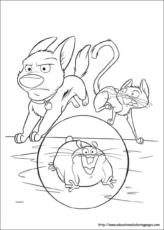 desenhos do bolt para colorir
