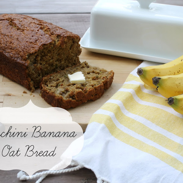 Zucchini Banana Oat Bread - Kid Approved