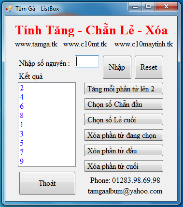 Lập Trình Trực Quan Bài 22