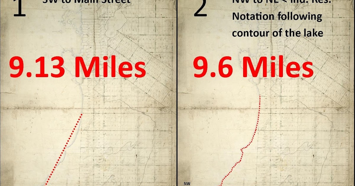 Sauble Beach Native Land Claim "About" Nine and a Half Miles