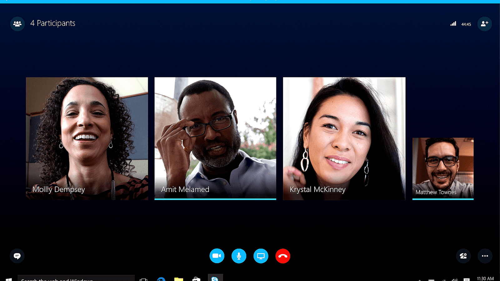 skype business meetings