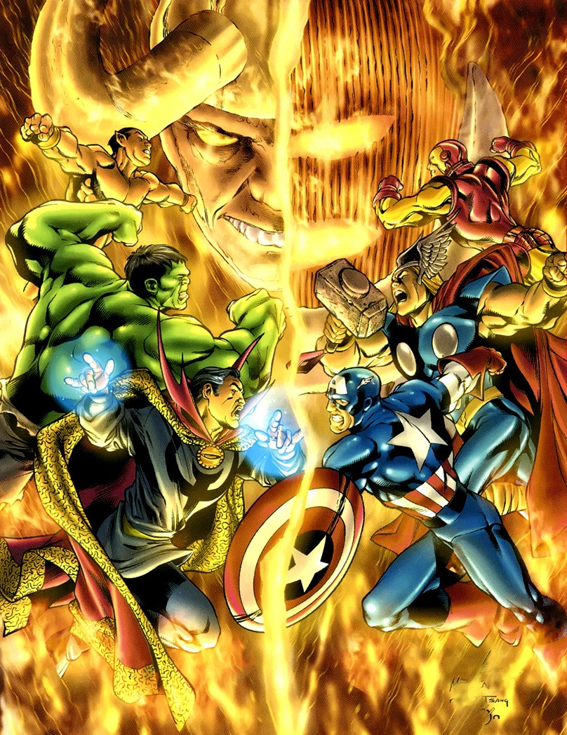 BLOOD WORK TOP TEN MARVEL SUPER HERO TEAMS