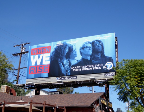 When We Rise series launch billboard When We Rise series launch billboard