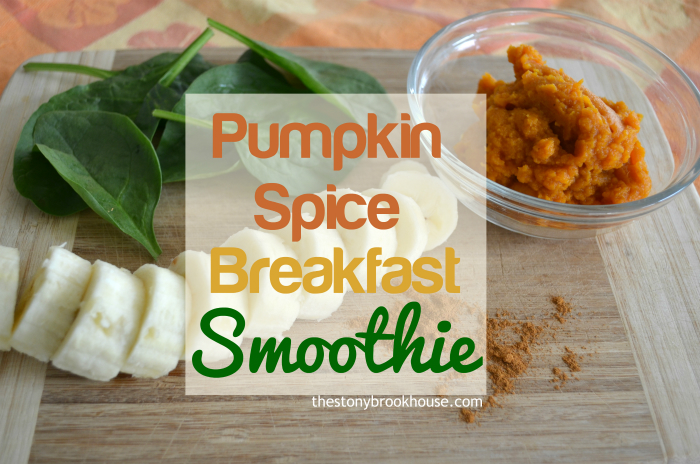 Pumpkin Spice Breakfast Smoothie