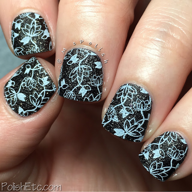 Black and White Nails for the #31DC2016Weekly - McPolish