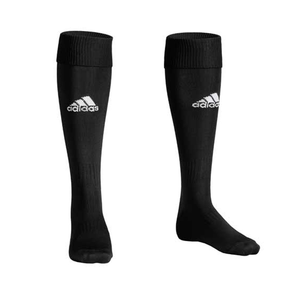ขายถุงเท้าฟุตบอล adidas สีดำ แบบยาว Thai Football Outlet