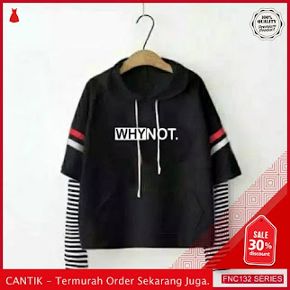FNC132S21 Sweater Jaket Hodie Why Wanita Not Babyterry 40Ribuan