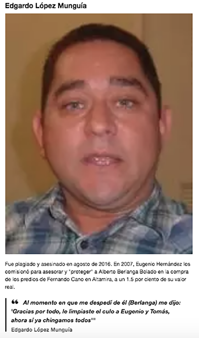 Testigos denunciantes del exgobernador Eugenio Hernández: 3 están muertos y 1 desaparecido, quien los mata ? Screen%2BShot%2B2017-11-07%2Bat%2B05.22.40