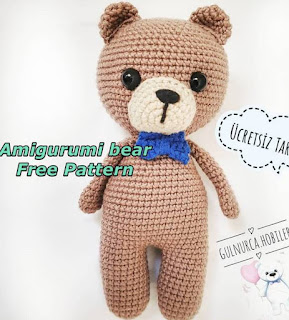 PATRON GRATIS OSO AMIGURUMI 35546 PATRON GRATIS OSO AMIGURUMI 35546