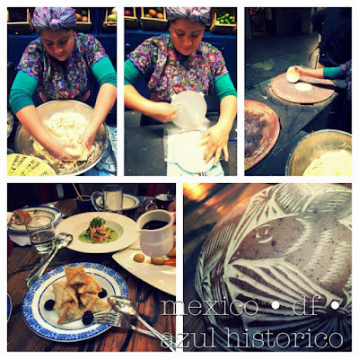 011 making fresh corn tortillas @ azul historico restaurant in mexico city / © by chef alex theil