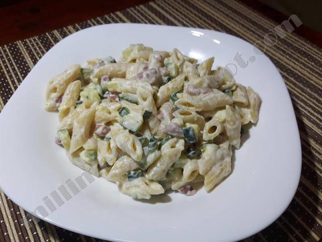 Pennette cremose con zucchine e speck
