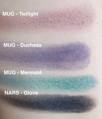 make up geek mermaid twilight duchess swatch