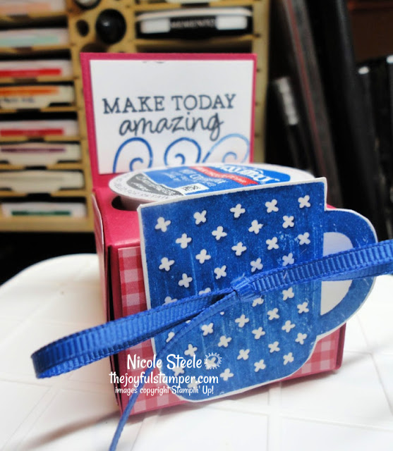 single k-cup holder using rise and shine set single k-cup holder using rise and shine set | stampin' up! saleabration | nicole steele the joyful stamper | k cup holder template