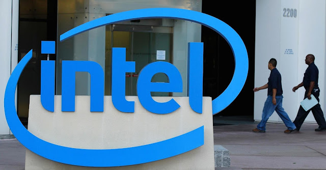 Intel logo Intel logo
