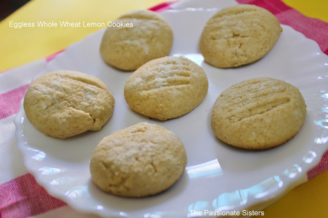 Whole wheat Lemon Cookies
