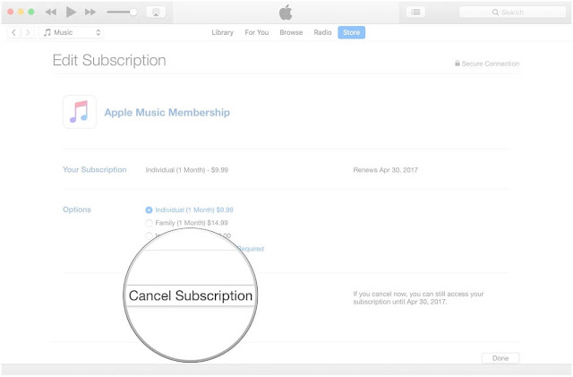 App Store Subscription اب ستور ماك
