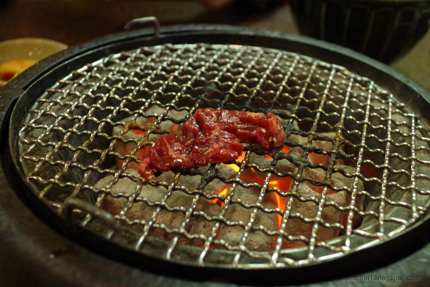 綾瀬 焼肉せんりゅう 焼肉定食 コーヒースモーク