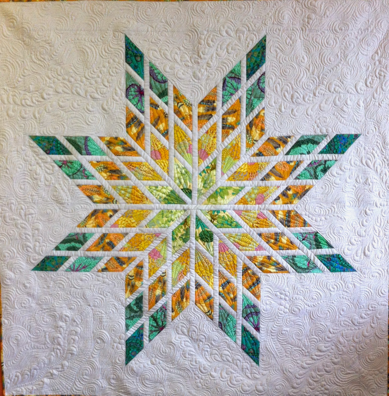 Linda's Quiltmania: A Lone Star Quilt with Attitude!