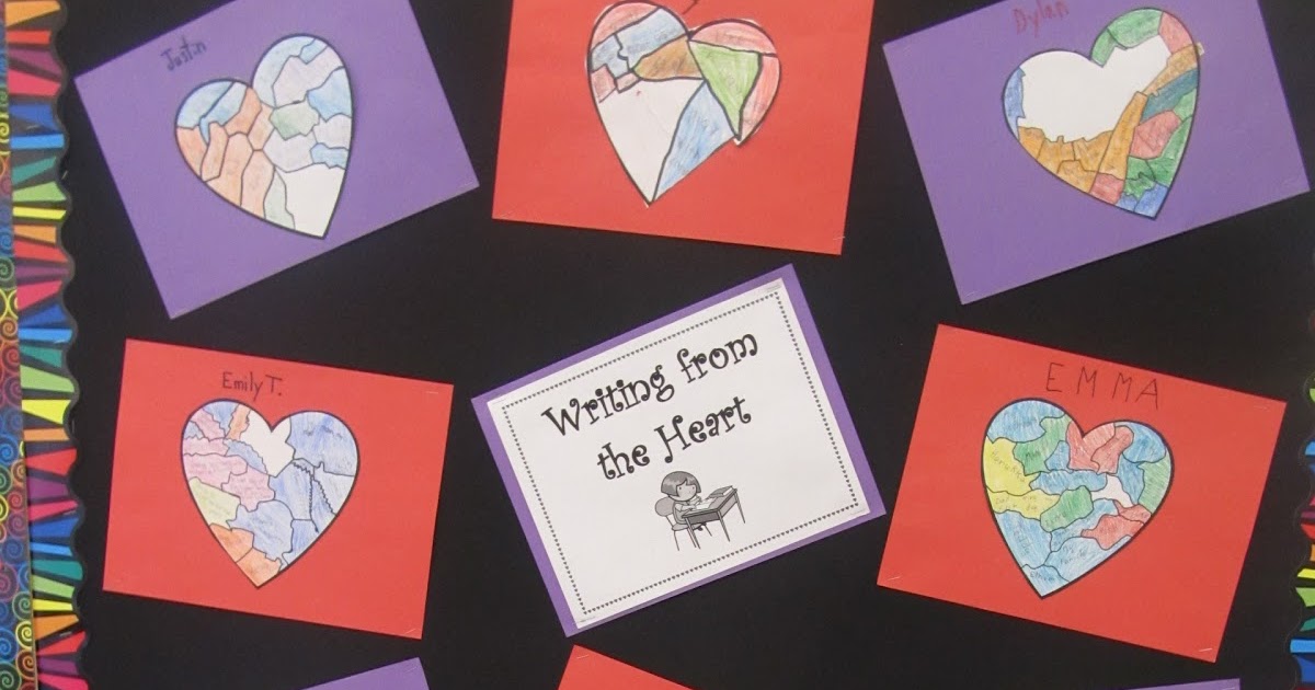 Mrs. Robinson's Classroom Blog: Writing From the Heart