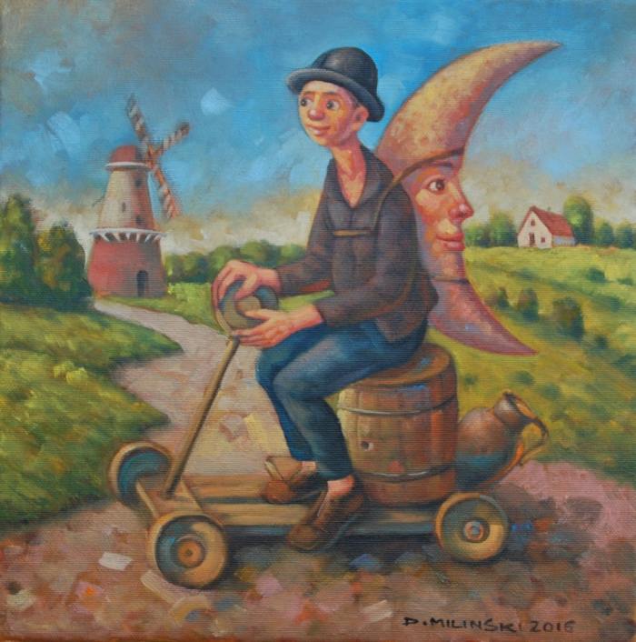 Польский художник. Dariusz Milinski Польский художник. Dariusz Milinski