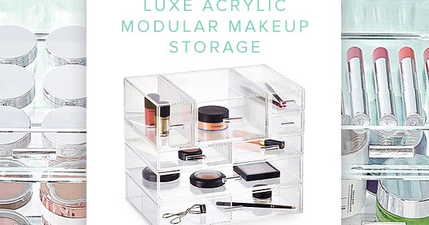 Luxe Acrylic Modular Makeup System