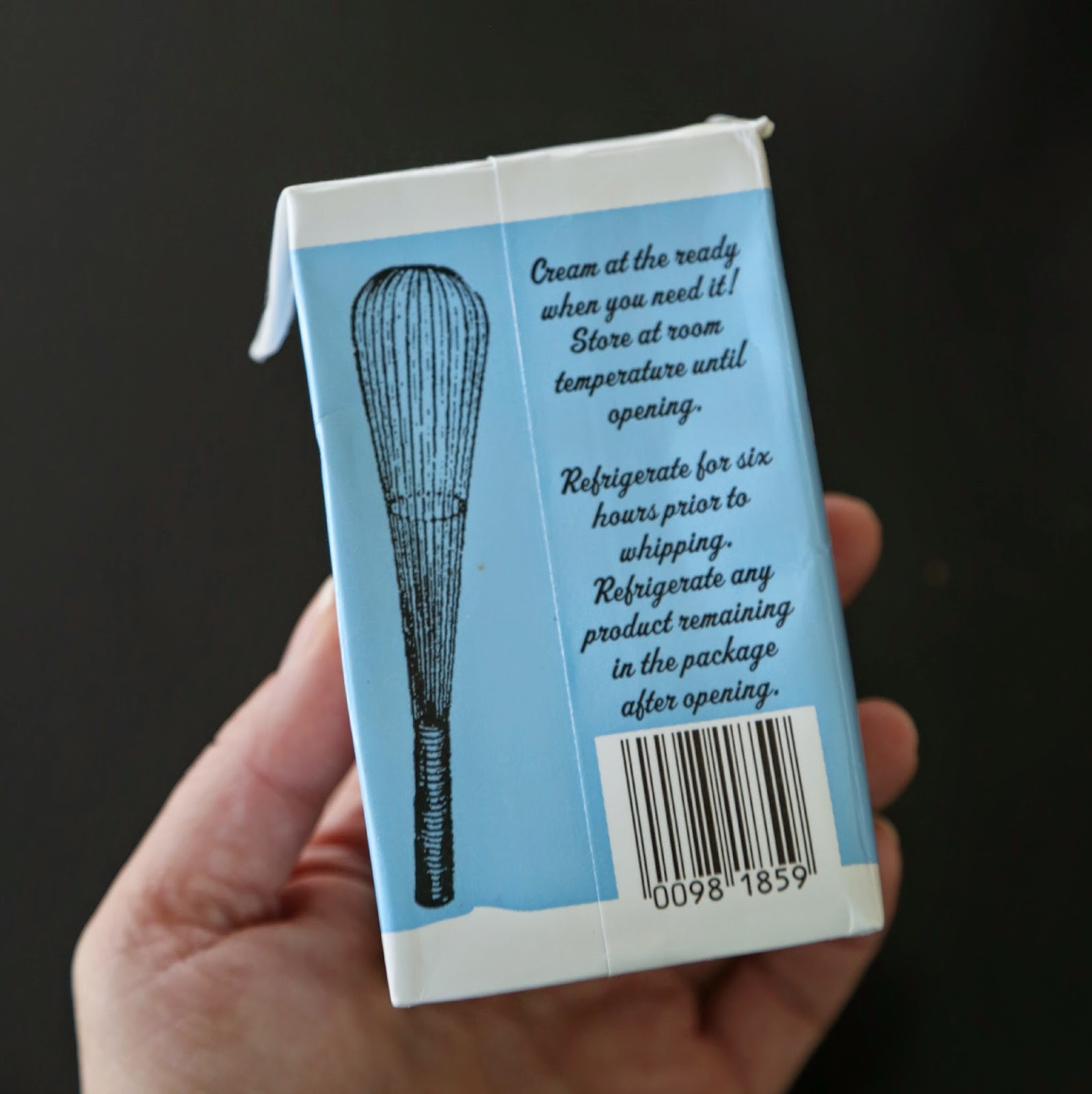 I Tried Shelf Stable Whipping Cream Making Life Blissful