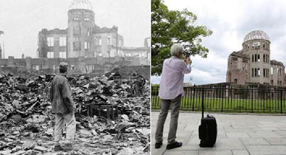 Dulu dan Kini, Foto Dramatis Hiroshima-Nagasaki Setelah Dibom Atom Dulu dan Kini, Foto Dramatis Hiroshima-Nagasaki Setelah Dibom Atom