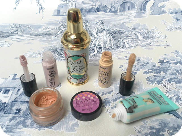 A photo of Benefit mini samples