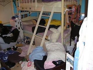 Messy children s room. Messy children s room.