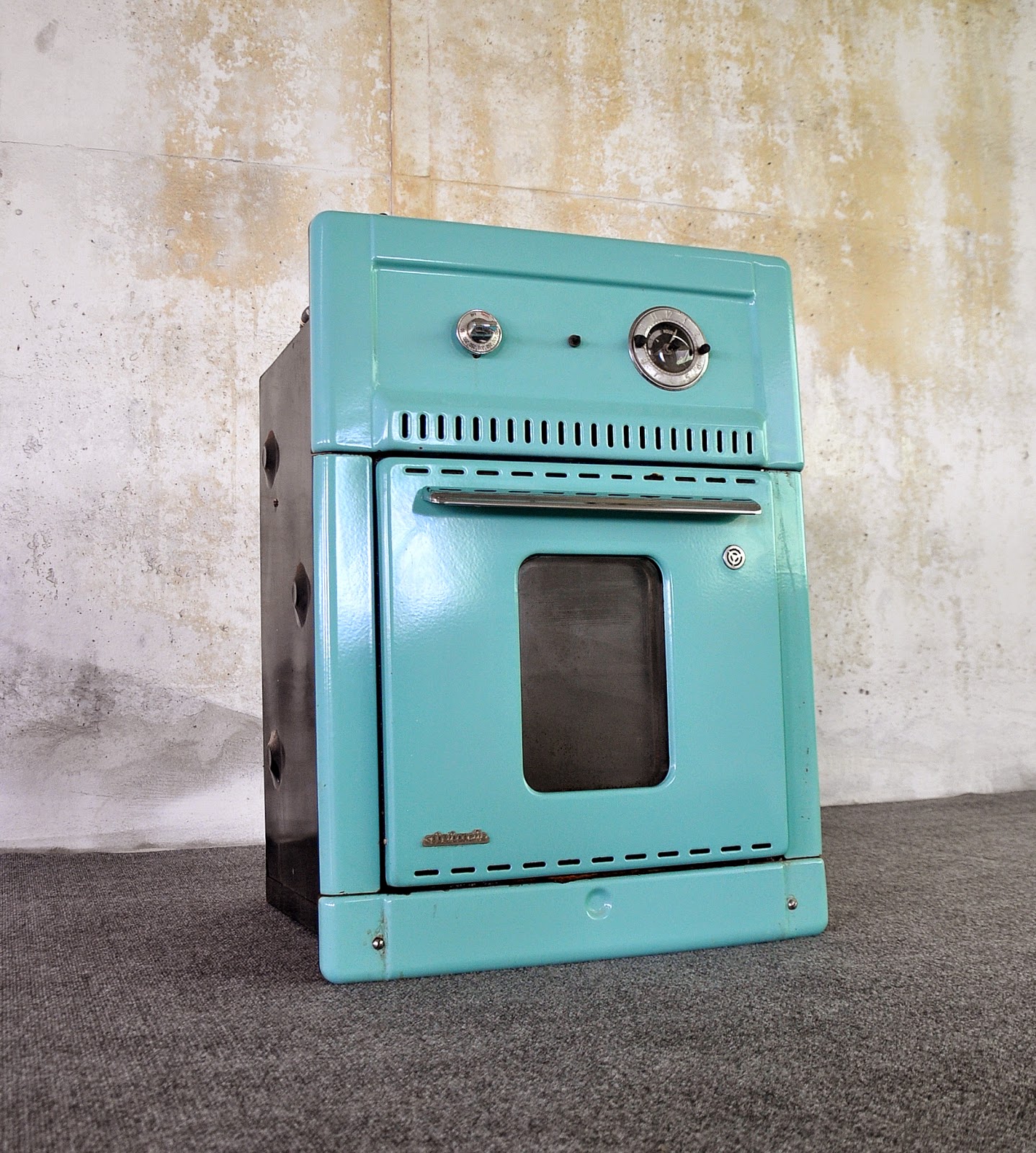 SELECT MODERN Turquoise Enamel Wall Oven