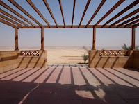 エジプト・アマルナ。ビジターセンターからの眺め