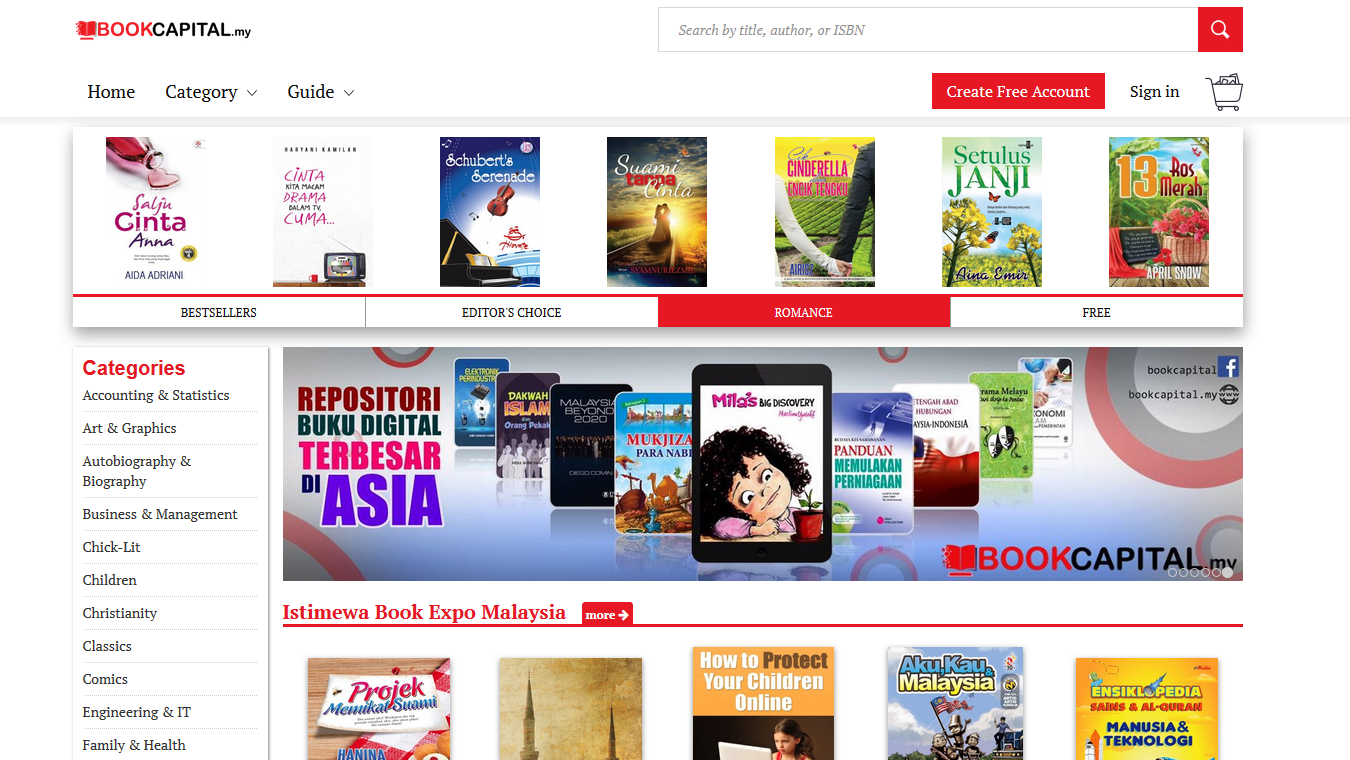 Ebook di Malaysia tahun 2017 (Part 1/4).