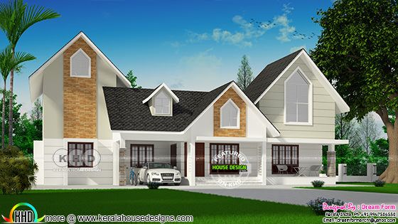 Awesome European style house 2205 sq-ft