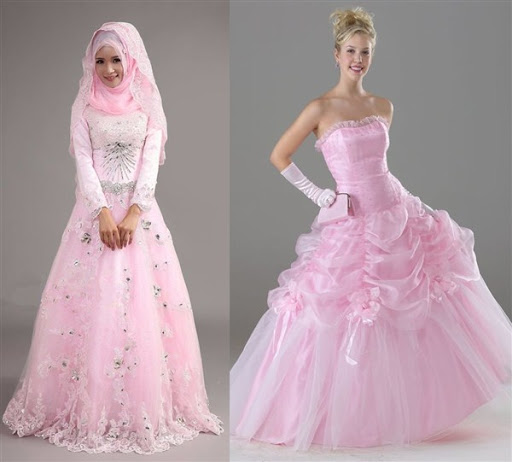 gaun pengantin warna pink gaun pengantin warna pink