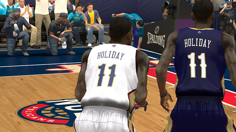 NBA 2K13 New Orleans Pelicans Jersey Patch 