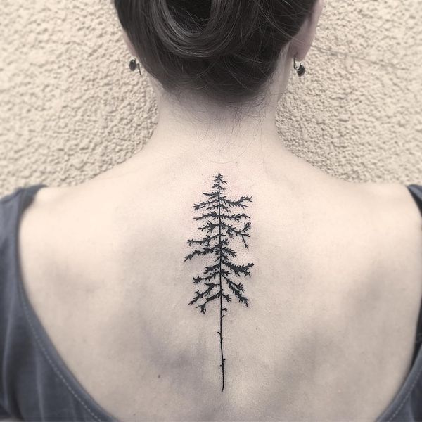 Tatuagens de árvores para as meninas