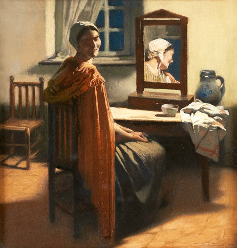 Paintings Belgian Artist - Firmin Baes (1874- 1943)
