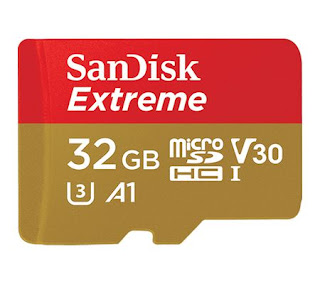 SanDisk Extreme microSDHC 32GB UHS-I A1 V30: A professional card