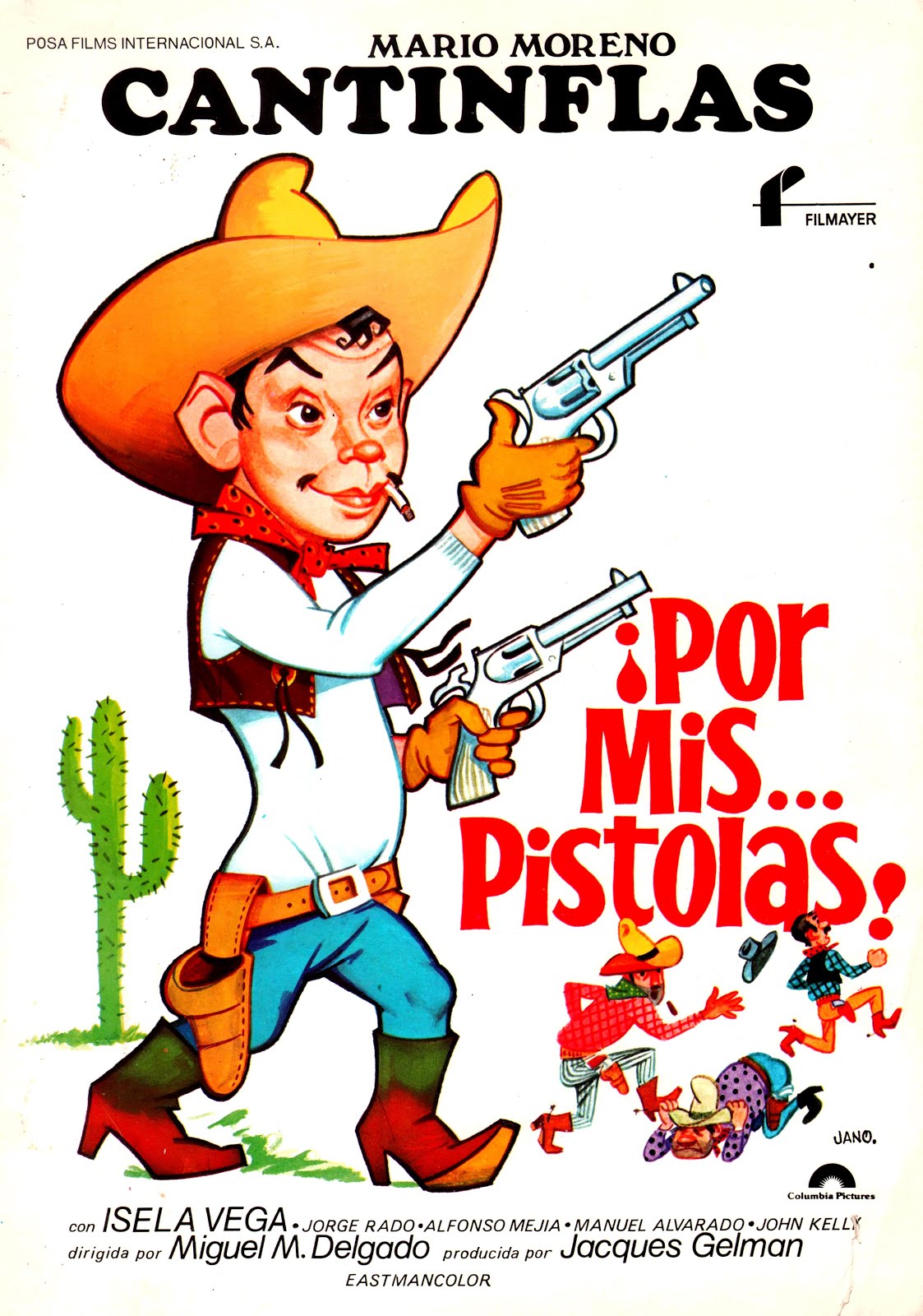 Por mis... Pistolas ! (1968) Miguel M. Delgado - "Inédit en France" (15.01.1968 / 27.02.1968)
