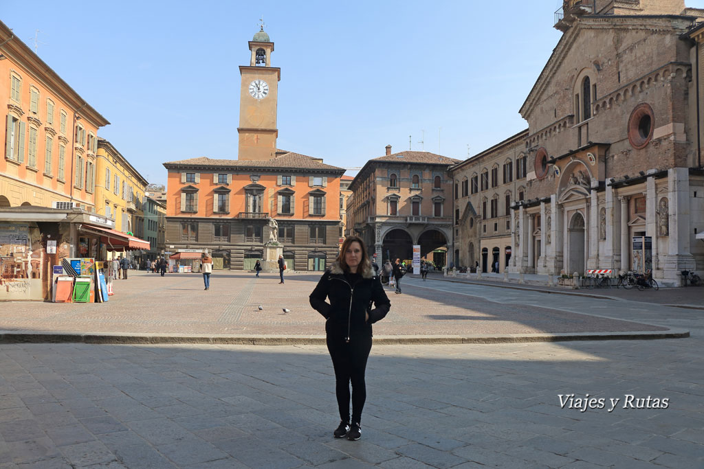 Piazza Camillo Prampolini, Reggio Emilia, Italia