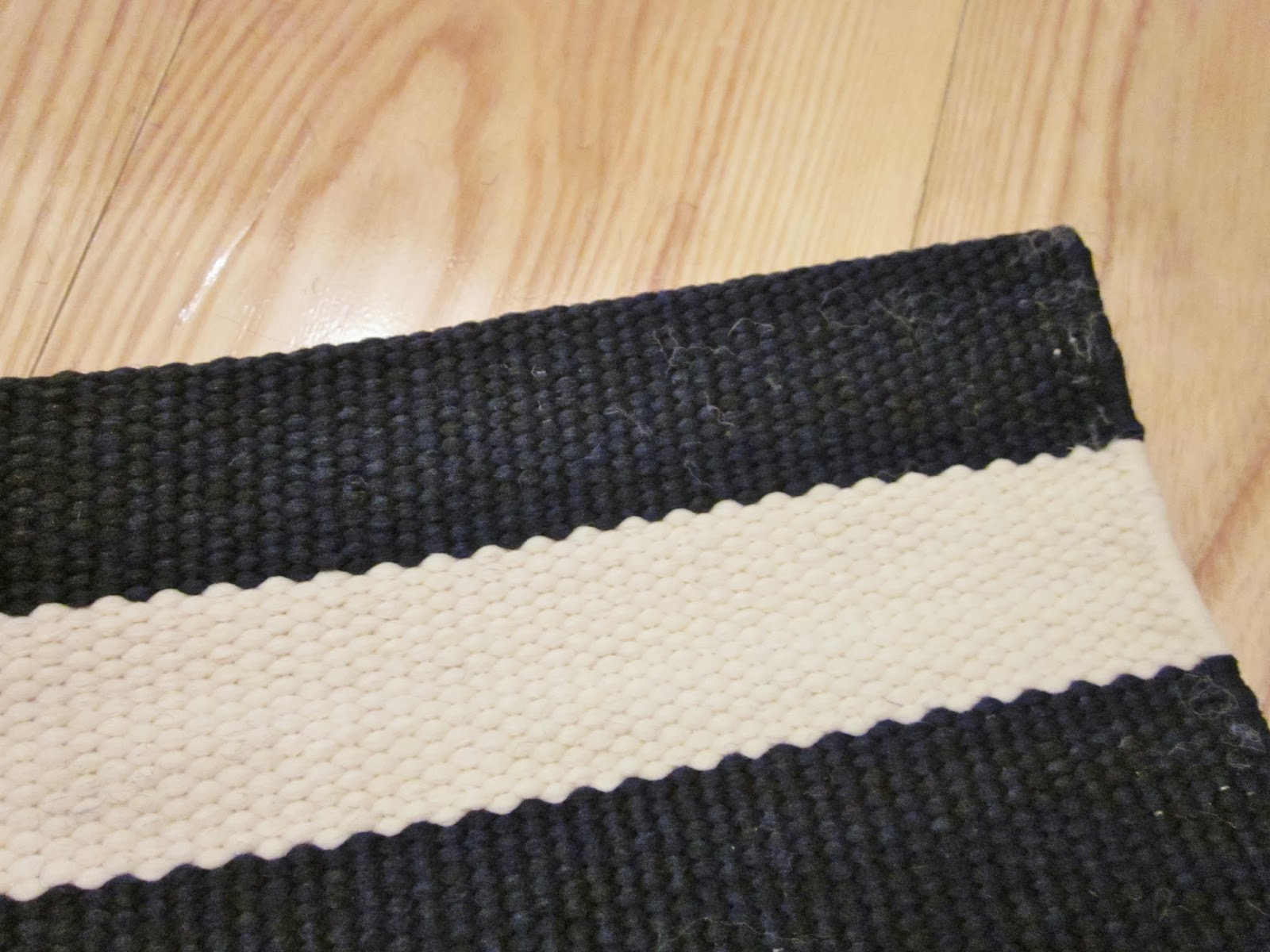 BonnieProjects How to Shorten a FlatWeave Rug {Easy Tutorial}