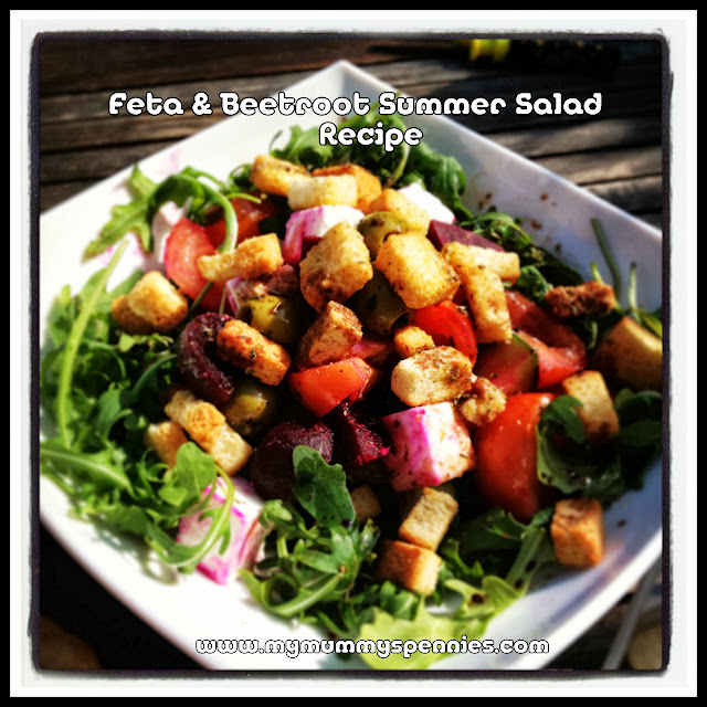 feta and beetroot summer salad recipe