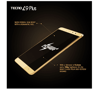 The New Tecno L9 Plus With FIngerprint Scanner Can Last 72 Hours of Heavy Usage