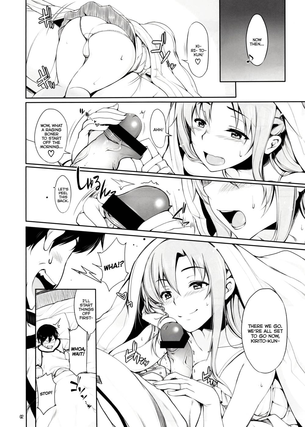 Hentai Manga Comic-Angel's stroke 69 Asuna Strike!-Read-3