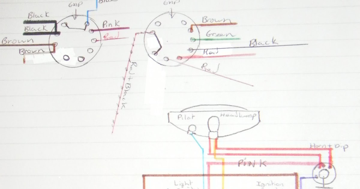 my bsa bantam d7: wiring diagram